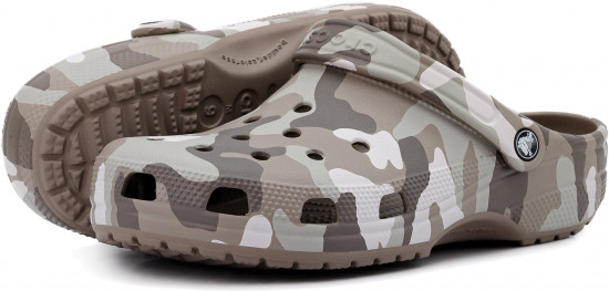 Клоги унисекс Classic Printed Camo Clog
