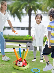 Тренажер для прыжков, кольцеброс, ракетница «3 в 1» с дистанционным управлением - Фото 2