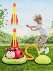 Тренажер для прыжков, кольцеброс, ракетница «3 в 1» с дистанционным управлением - Фото 3