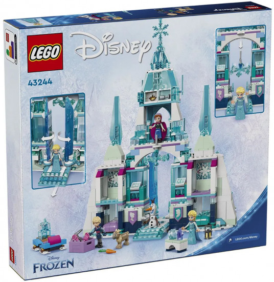 Конструктор LEGO® 43244 Ледяной дворец Эльзы