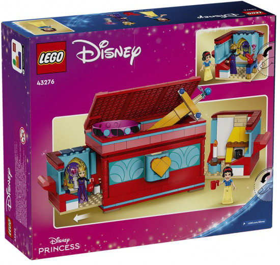 Конструктор LEGO® 43276 Шкатулка драгоценностей Белоснежки