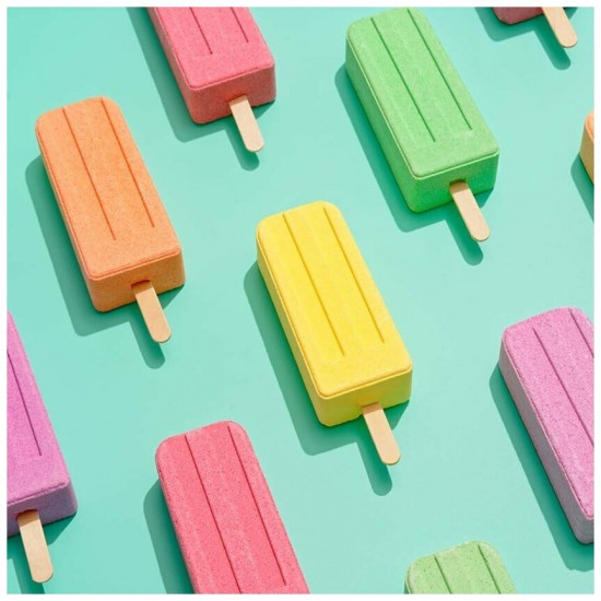 Бомбочка для ванны «Бурлящее эскимо. Orange Frosty Frill»
