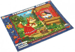 Пазл в рамке «Петушок — золотой гребешок» - Фото 1