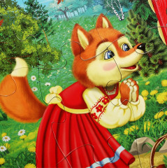 Пазл в рамке «Петушок — золотой гребешок» - Фото 2