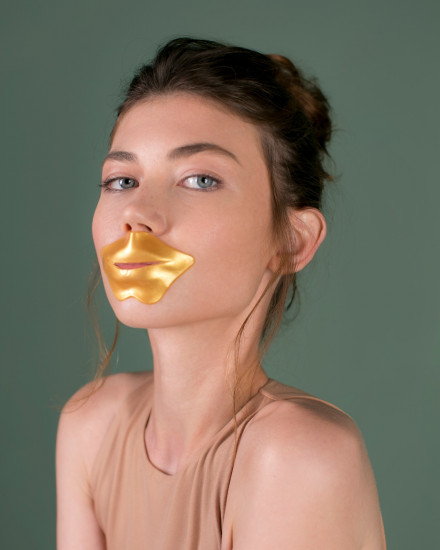 Маска-патч для губ с коллоидным золотом «24K Gold»