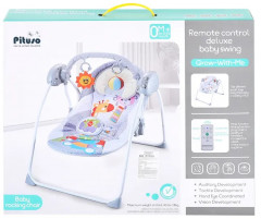 Электрокачели для новорожденных «Malaga. Жирафик» - Фото 10