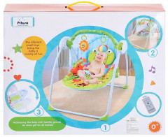 Электрокачели для новорожденных «Rico. Черепашка» - Фото 13