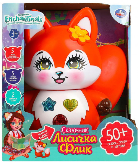 Игрушка развивающая «Сказочник Лисичка»