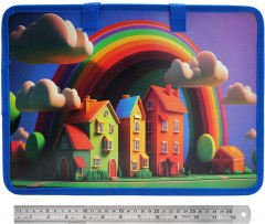 Папка-портфель «Сказочные домики» - Фото 1