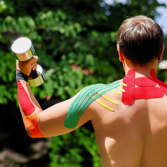 Кинезио-тейп «Плечо» для наложения на кожу тела с усиленной фиксацией - Фото 6