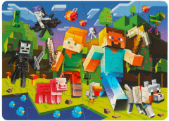 Набор пазлов «По мотивам Minecraft» - Фото 3