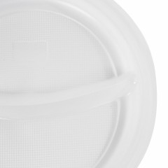 Комплект одноразовых тарелок 2-х секционных - Фото 1