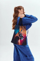 Сумка-шоппер «Кошка» - Фото 3