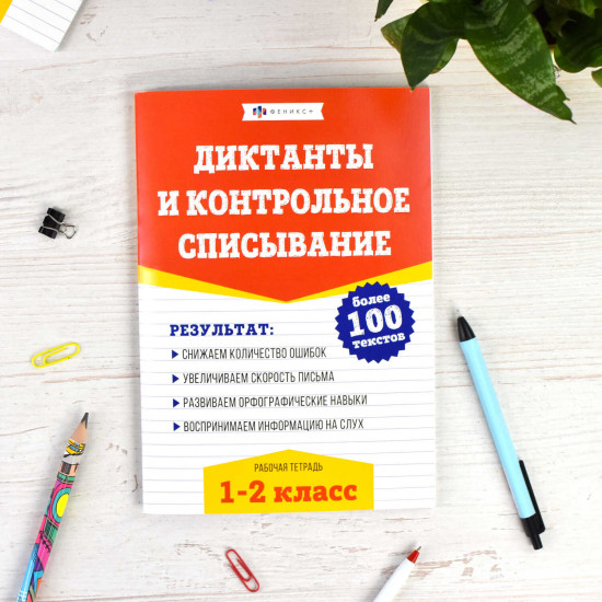 Рабочая тетрадь по русскому языку. Диктанты и контрольное списывание