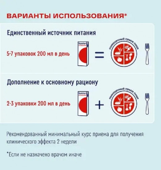 Напиток лечебный при повышенной потребности в белке и энергии с нейтральным вкусом