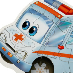 Набор макси-пазлов 4 в 1 «Полезный транспорт» - Фото 6