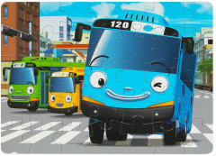 Макси-пазлы «Весёлый автобус» - Фото 1