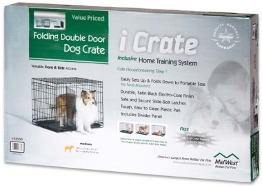 Клетка «iCrate» (76х48х53 см) 2 двери