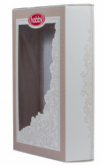 Покрывало вафельное «Anastasiya» (арт. 1501001410, евро, жаккард, размер 220х240), коричневый - Фото 2