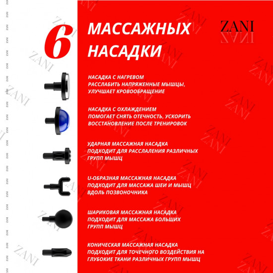Массажер ручной ZANI VN01