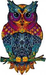 Пазл фигурный «Сова» - Фото 2