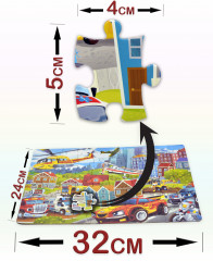 Пазл «Авто в мегаполисе» - Фото 1