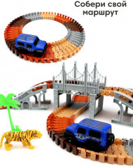 Трасса с машинкой на батарейке «Сафари» - Фото 7