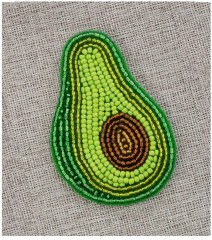 Набор для изготовления украшения-патча «Авокадо» - Фото 7