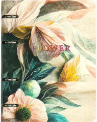 Тетрадь на кольцах «Delicate flowers» - Фото 1