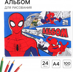 Альбом для рисования «Человек-паук» - Фото 3