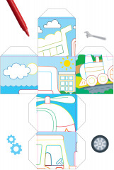 Пазлы из кубиков «Транспорт» - Фото 4