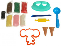 Набор с тестом для лепки и формочками «Мороженое для Чебурашки» - Фото 1