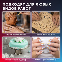 Набор инструментов для лепки и моделирования - Фото 7