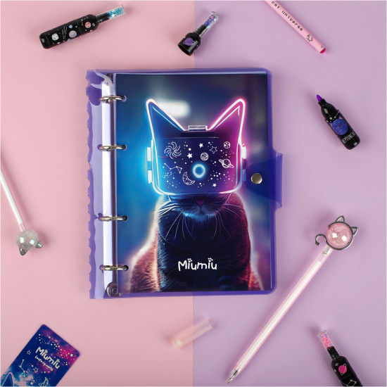 Тетрадь на кольцах «Miumiu»