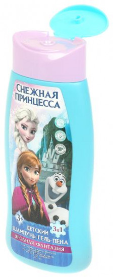Шампунь-гель-пена для ванны 3 в 1 «Ягодная фантазия»