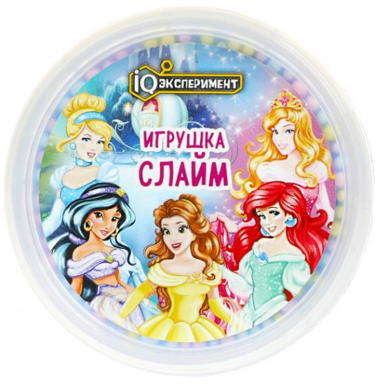 Слайм с декоративным наполнителем «Принцессы»