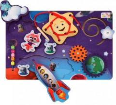 Бизиборд «Цветняшки в космосе» - Фото 1