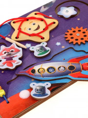 Бизиборд «Цветняшки в космосе» - Фото 3