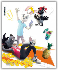 Набор обложек пластиковых для тетрадей и дневников - Фото 1