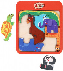 Головоломка «Веселый зоопарк» - Фото 1