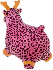 Игрушка-попрыгун «Розовый лось» - Фото 1