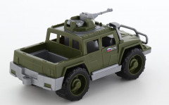 Автомобиль-пикап военный с 1-м пулемётом - Фото 1