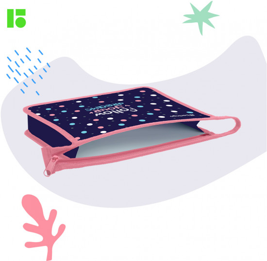 Папка для тетрадей «Colored dots»