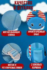 Рюкзак детский «Кит» - Фото 1