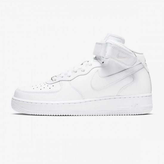 Кроссовки Air Force 1 Mid Le GS White