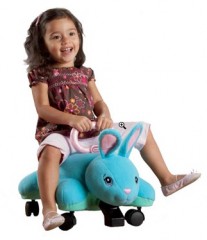 Каталка мягкая Зайчик - Фото 2