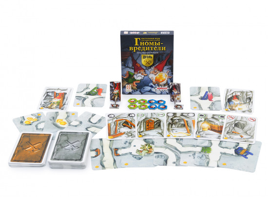 Настольная игра «Гномы-вредители. Дуэль»