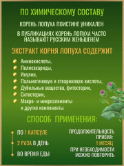 Капсулы «Корень лопуха» - Фото 9