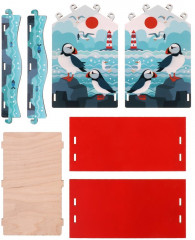 Кормушка для птиц «Тупики ждут завтрака» - Фото 1