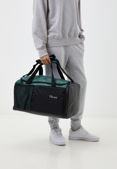 Сумка спортивная «Training Sportsbag Black-Eucalypt»